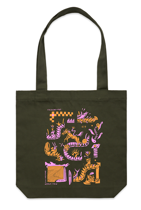 Gift Horse x Squishy Eyes Tote Bag