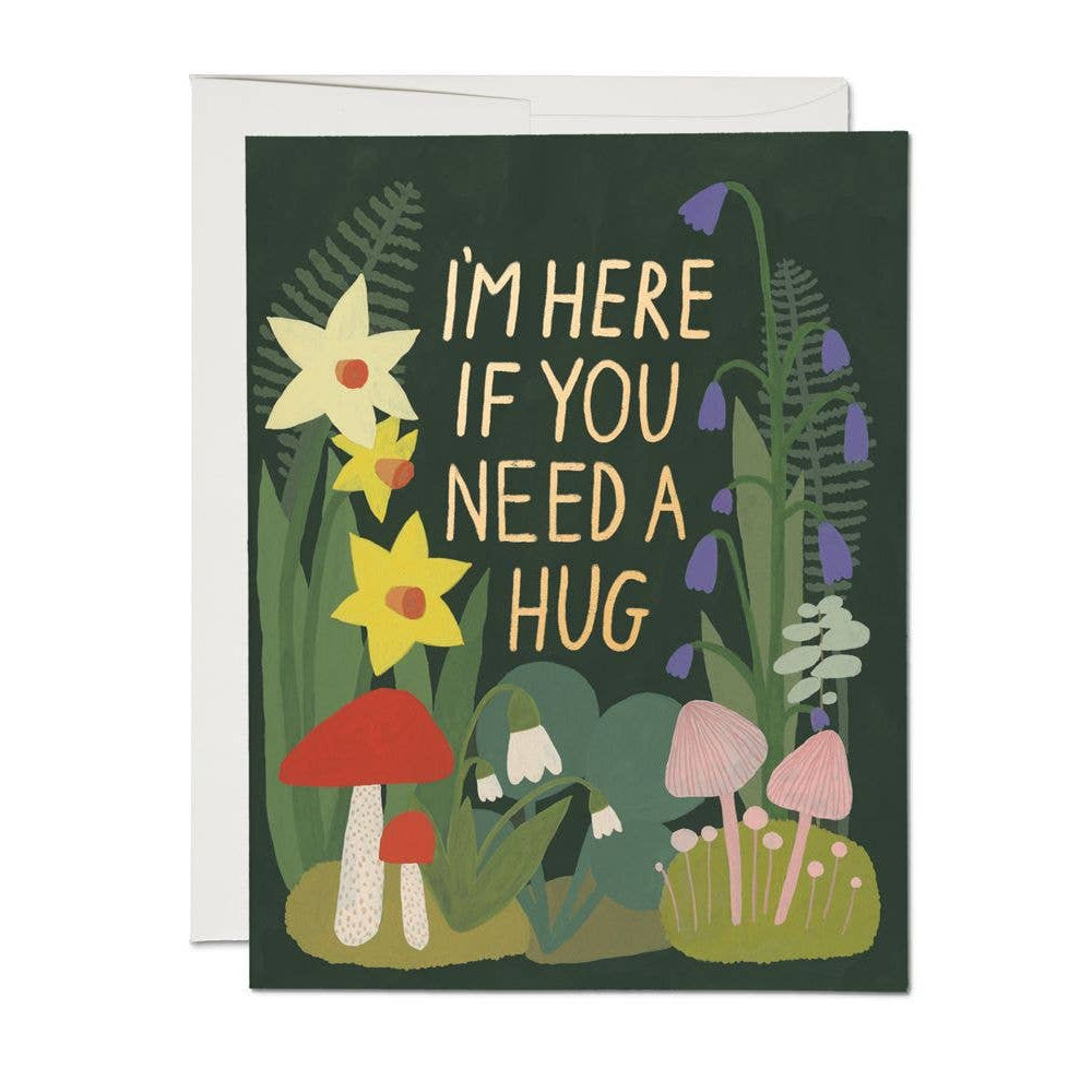 Garden Hugs Sympathy card