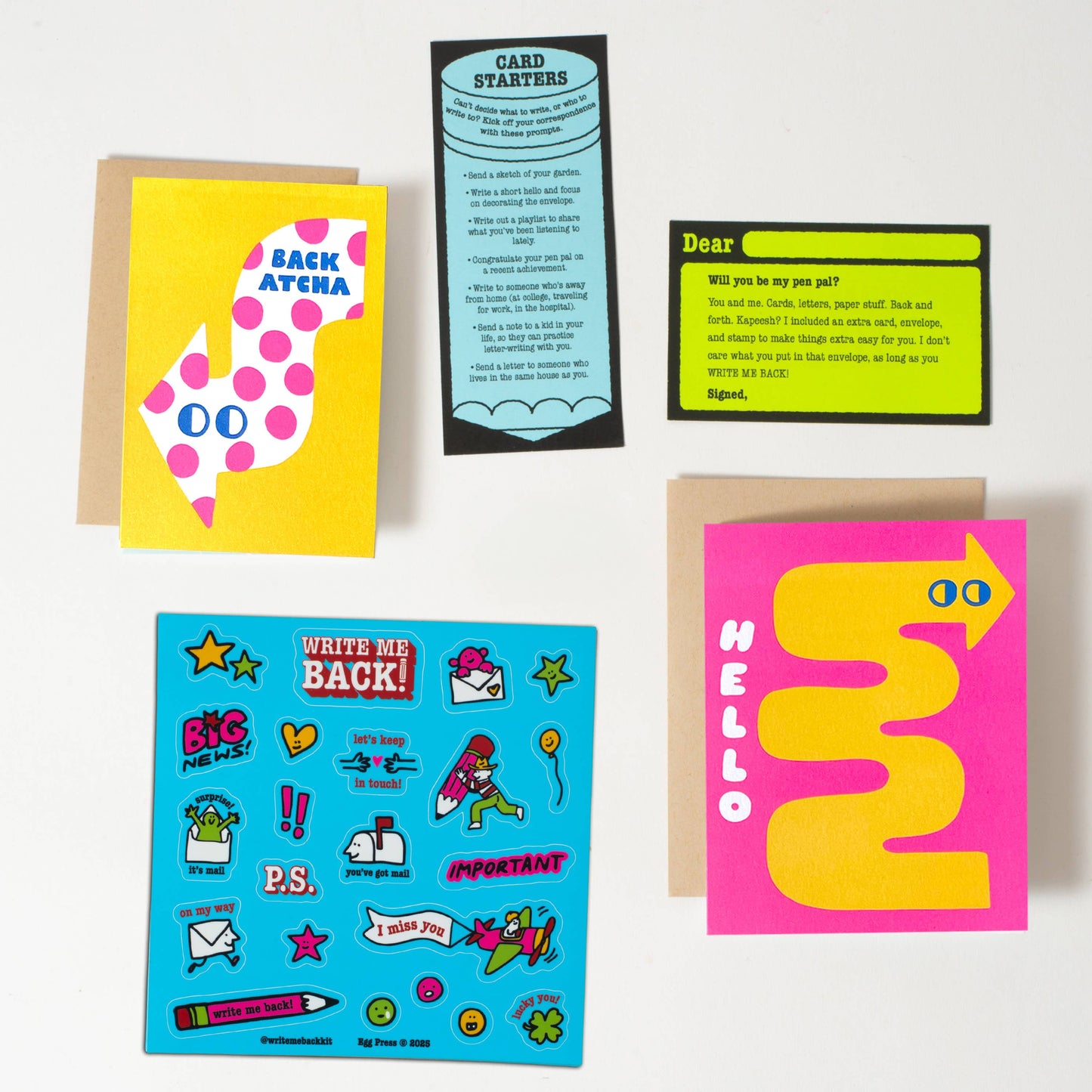 Hello Arrows Pen Pal Kit