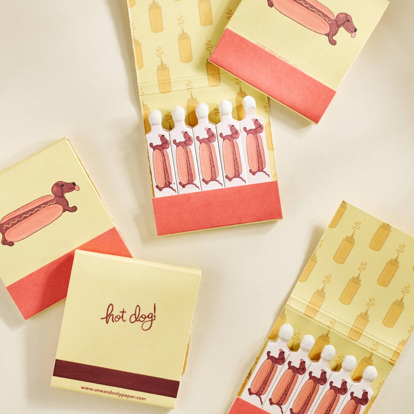 Hot Dog Matchbook