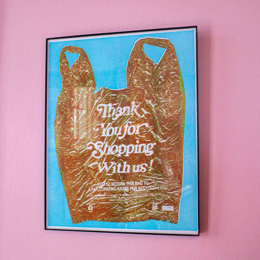 Thank You Shopping Bag print