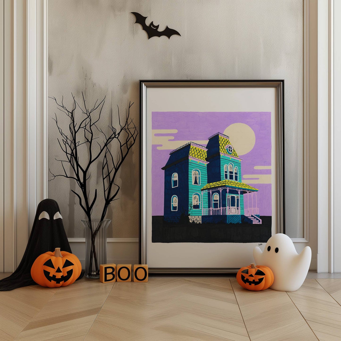 Psycho House print