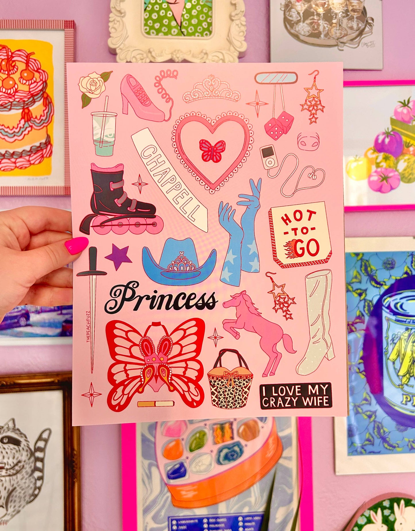 Midwest Princess print