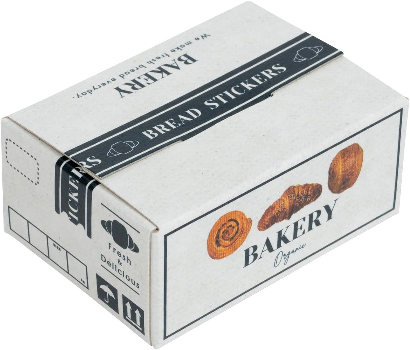 Bakery Flake Sticker Box