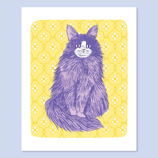 Ruthie Cat print