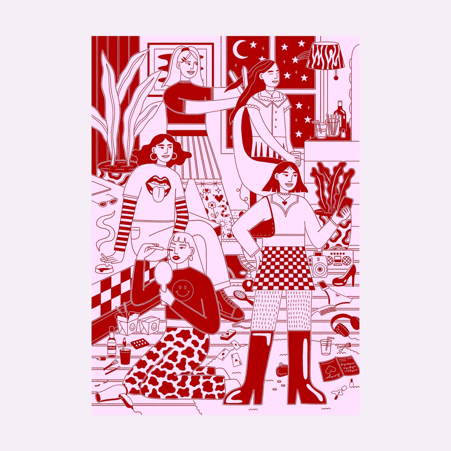 Pre-Drinks print