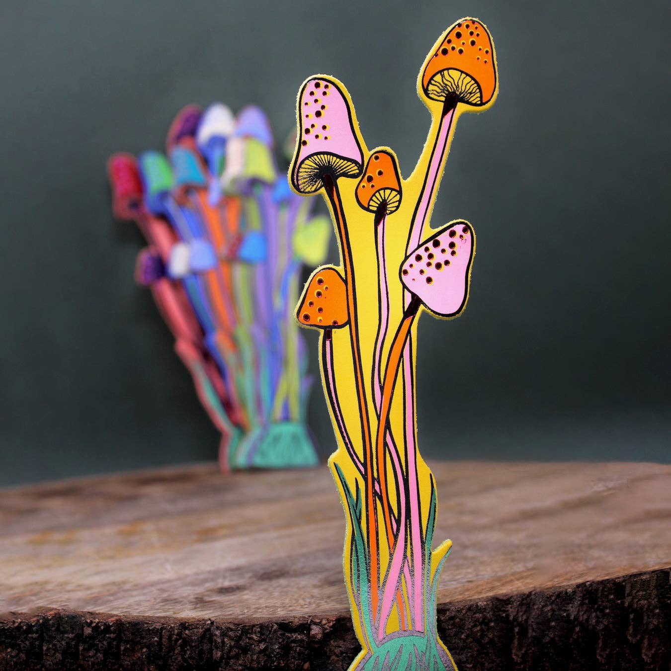 Mushroom Bookmark