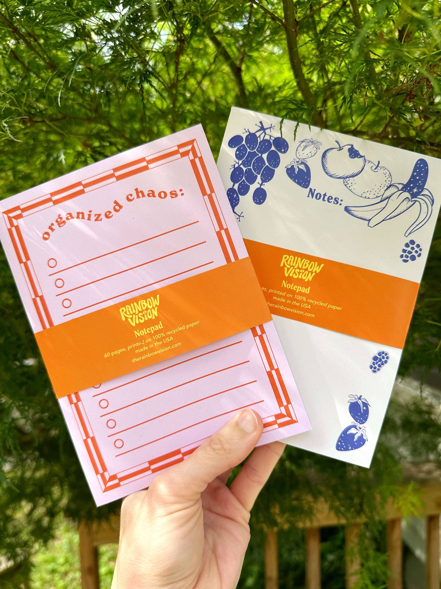 Space Fruit Notepad