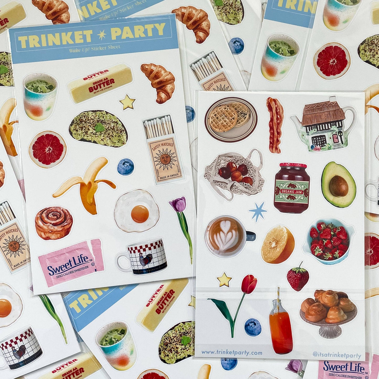 Wake Up! Sticker Sheets