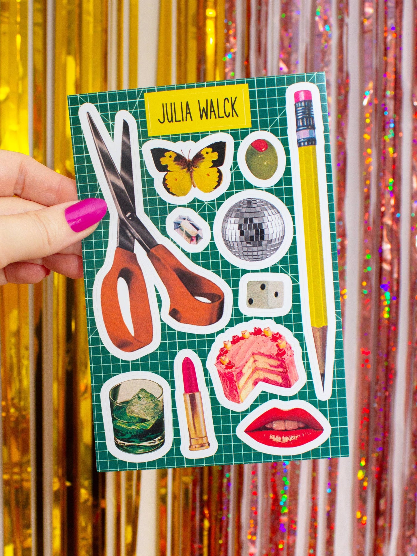 Vintage Cutouts Sticker Sheet