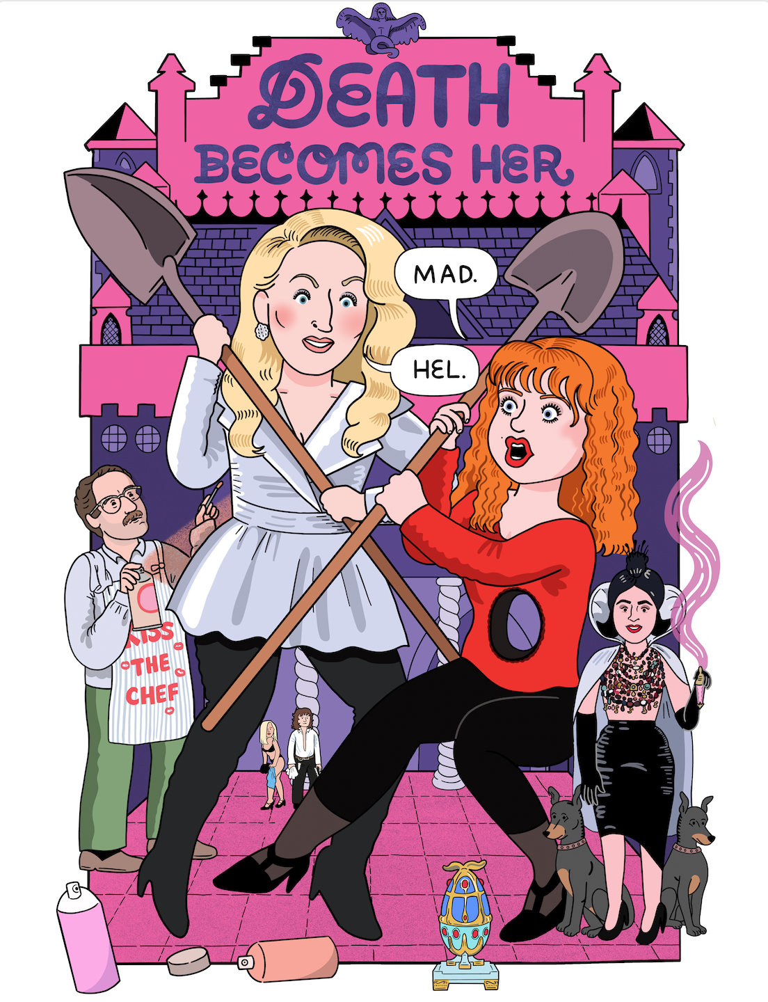 Death Becomes Her movie print