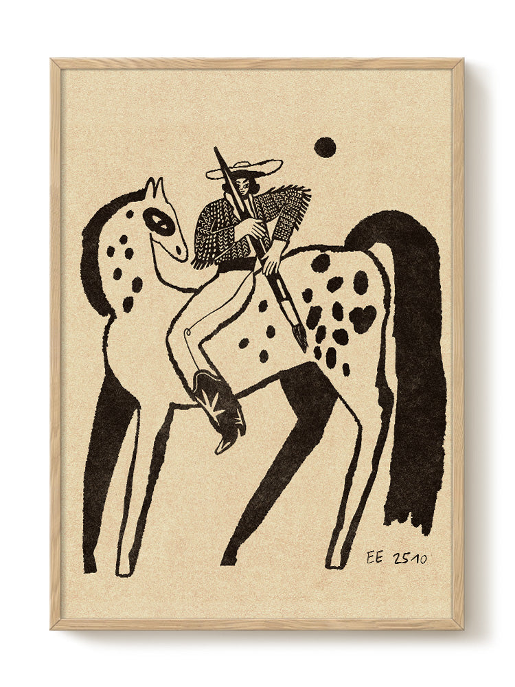 The Artist print