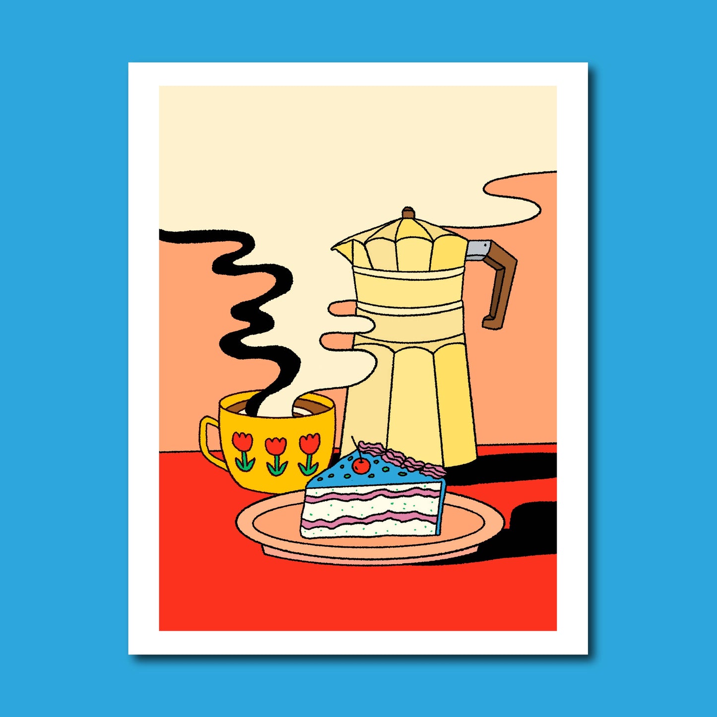 Coffee Still Life print
