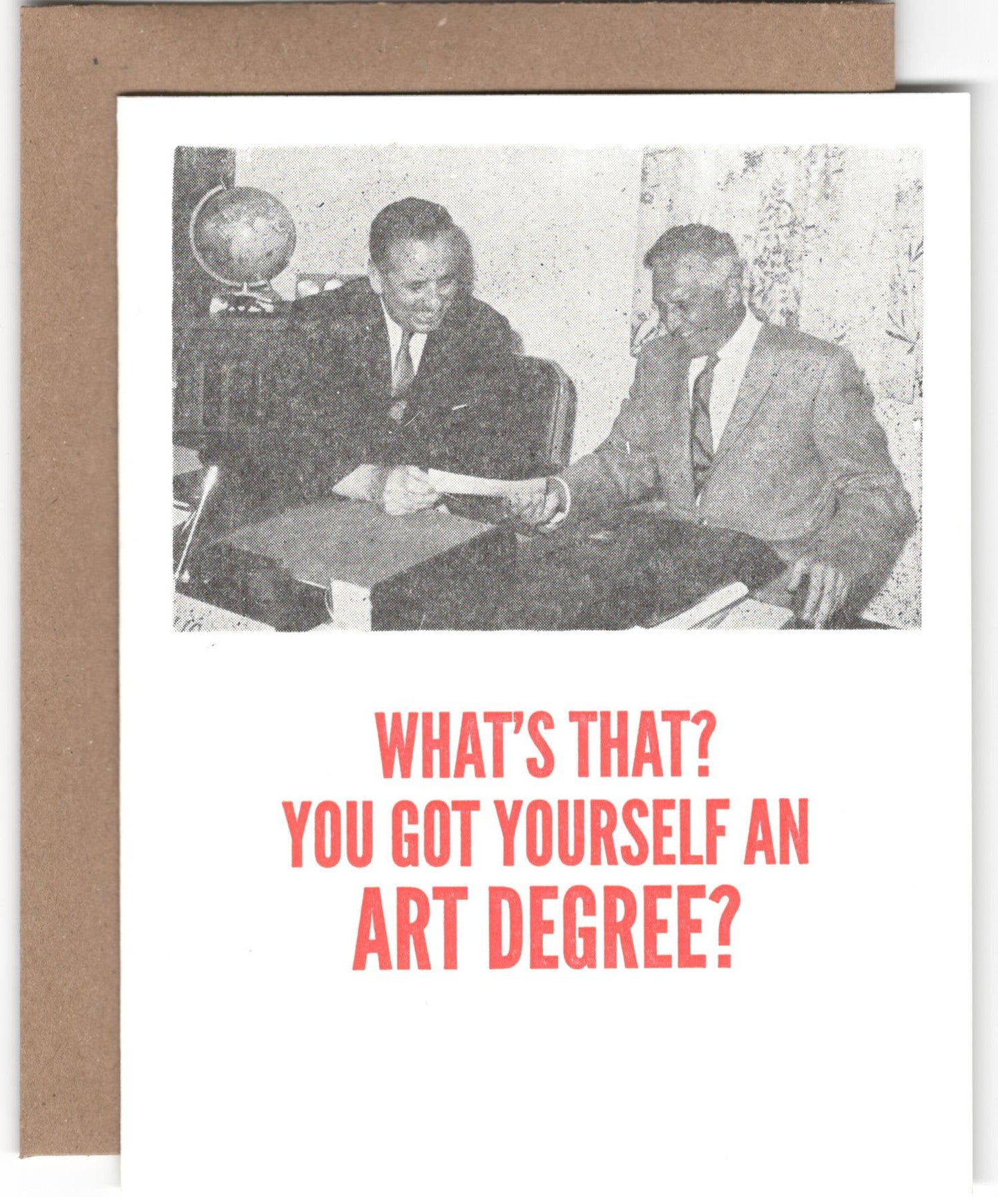 Art Degree card