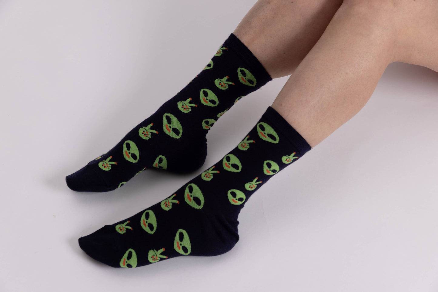 Alien Small Crew Socks