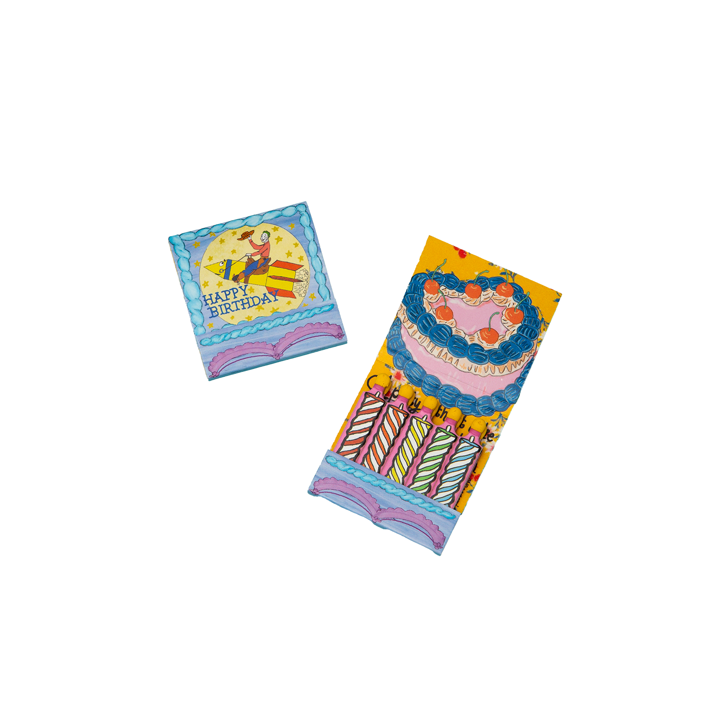 Birthday Cake Matchbook
