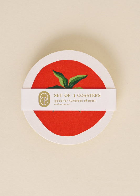 Tomato Coasters Set