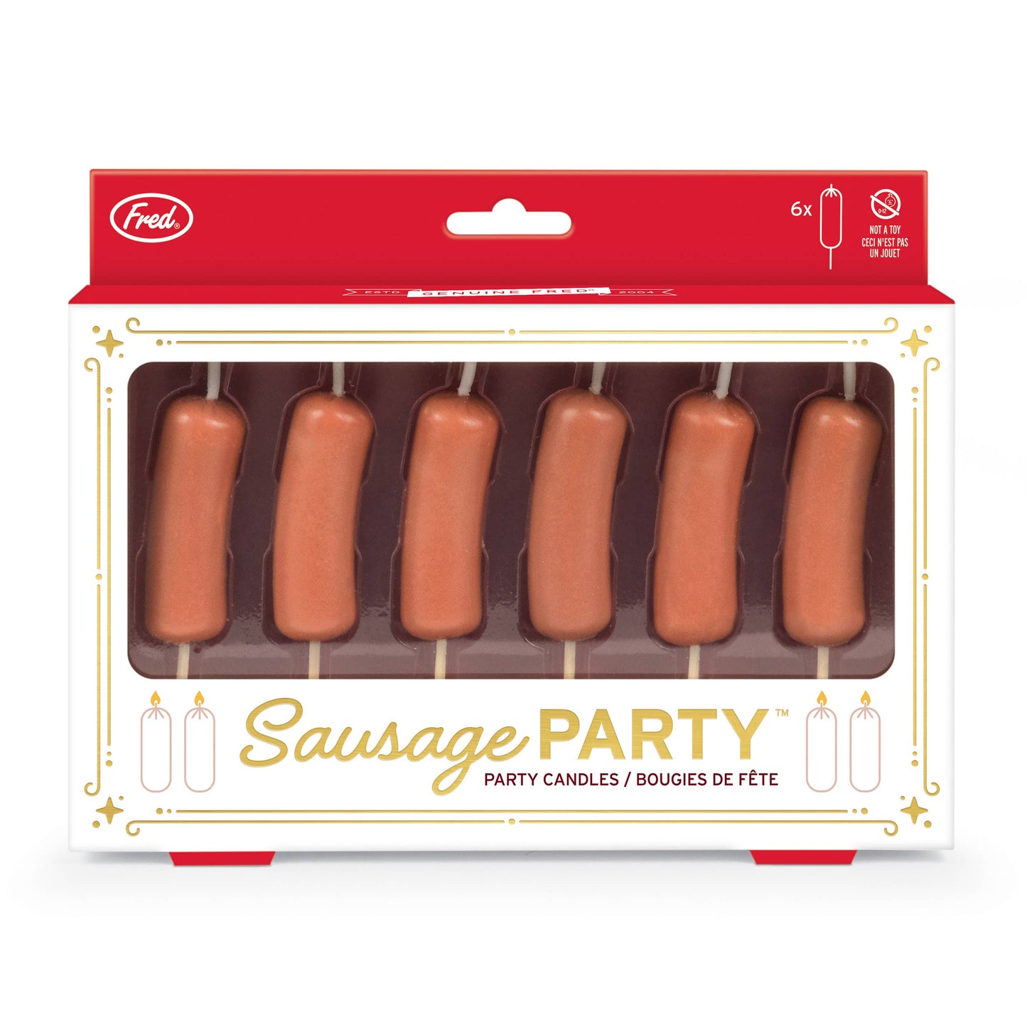 Sausage Party Candle Set