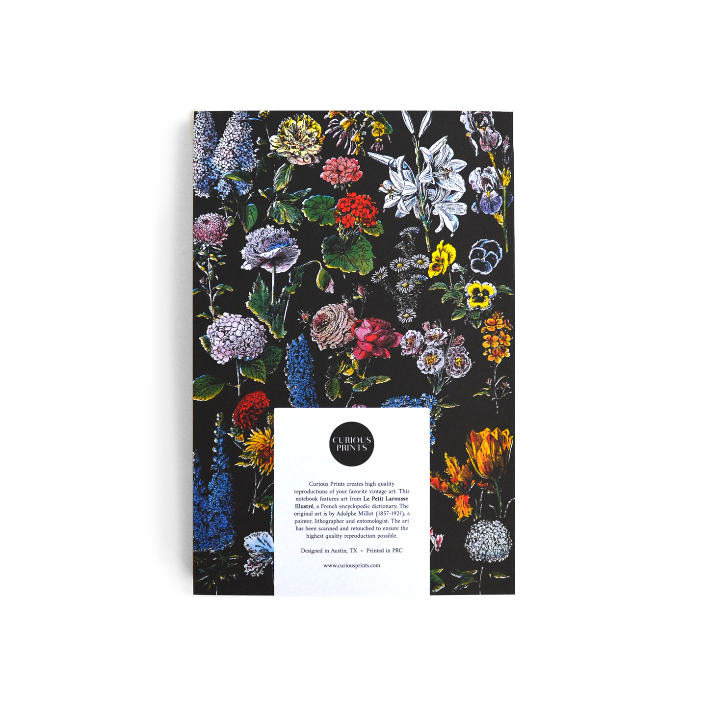 Botanical Flower Garden Notebook
