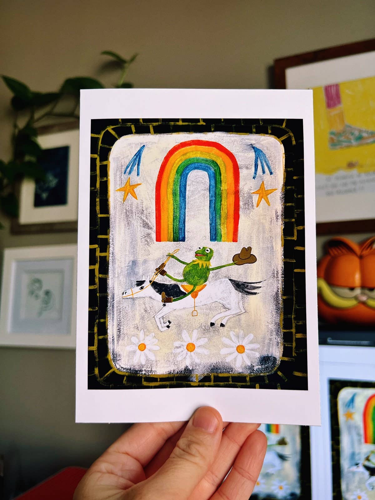 Kermit Rides at Dawn Print