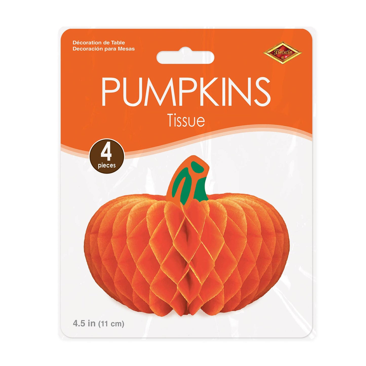 Honeycomb Tissue Pumpkins