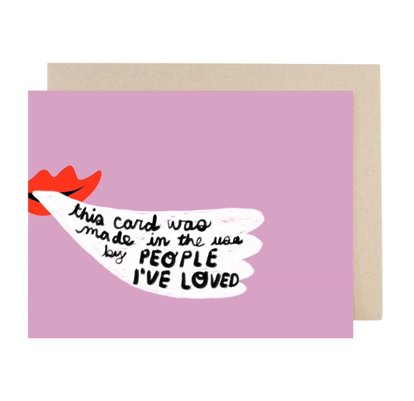 Birthday Lips Card