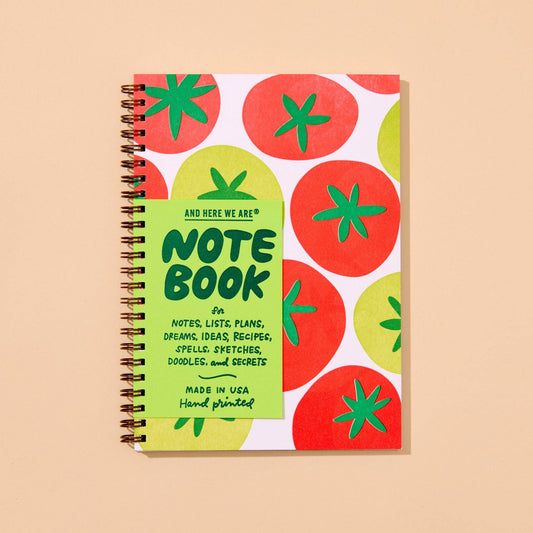 Tomato Spiral Notebook