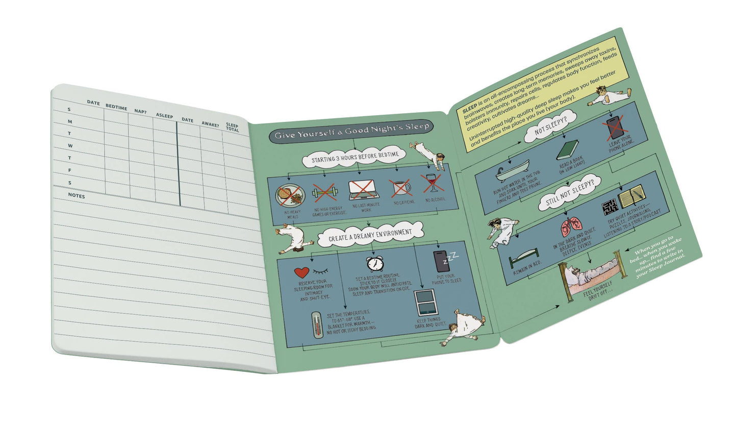 Sleep and Dream Journal Notebook (Pocket Size)