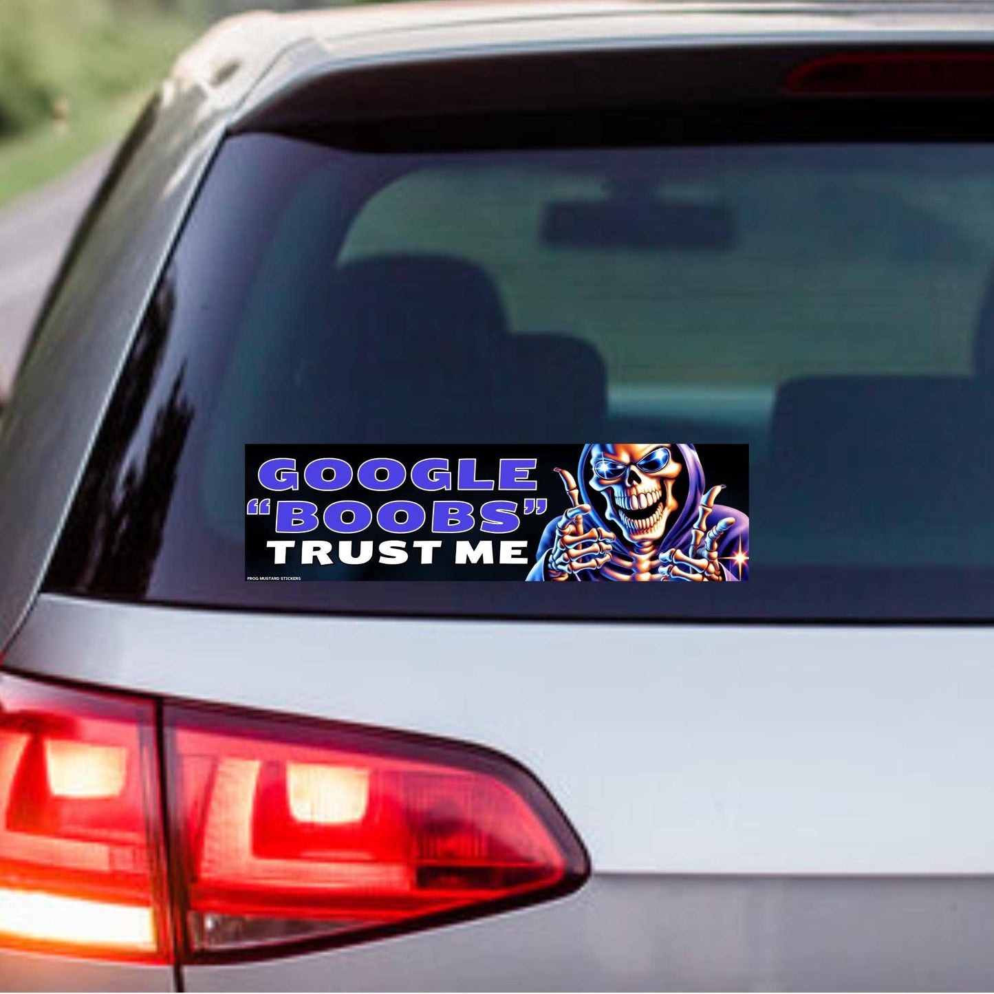 Google "Boobs" Bumper Sticker