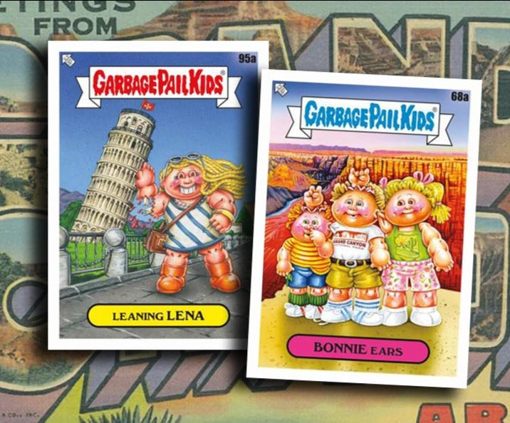 Garbage Pail Kids Vacation Cards