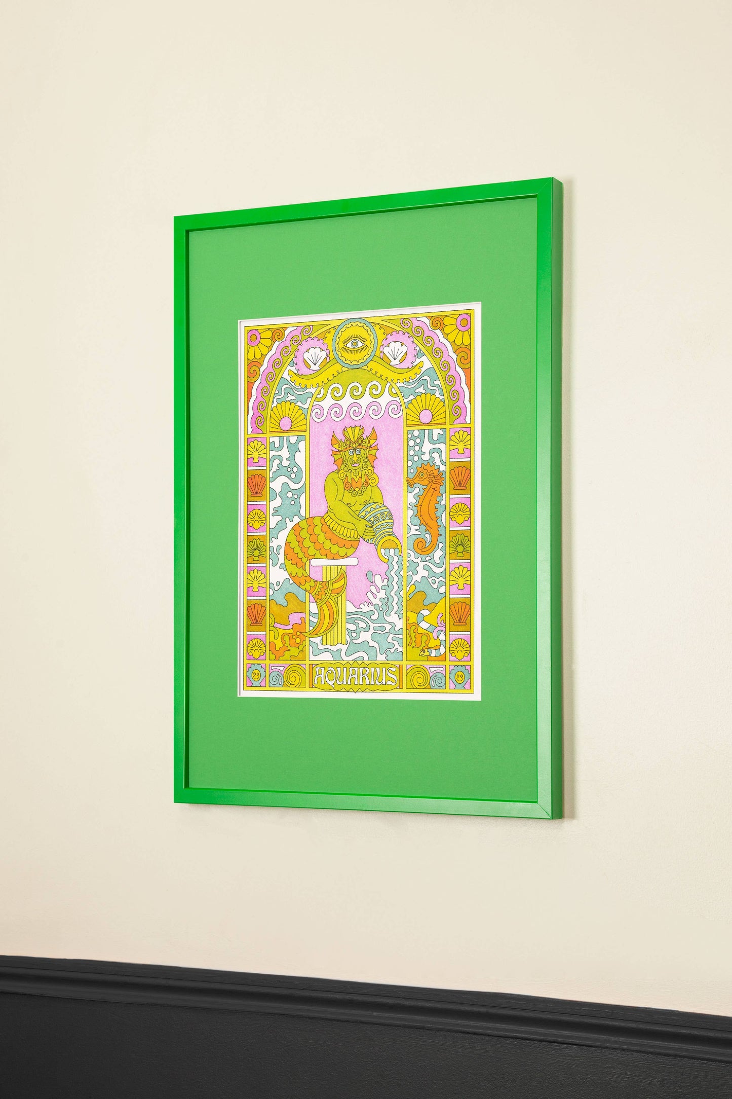 Aquarius Astrology print