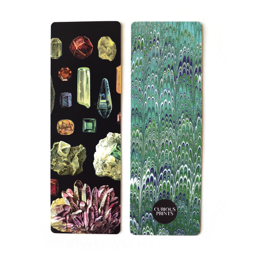 Mystic Crystals Double-Sided Bookmark