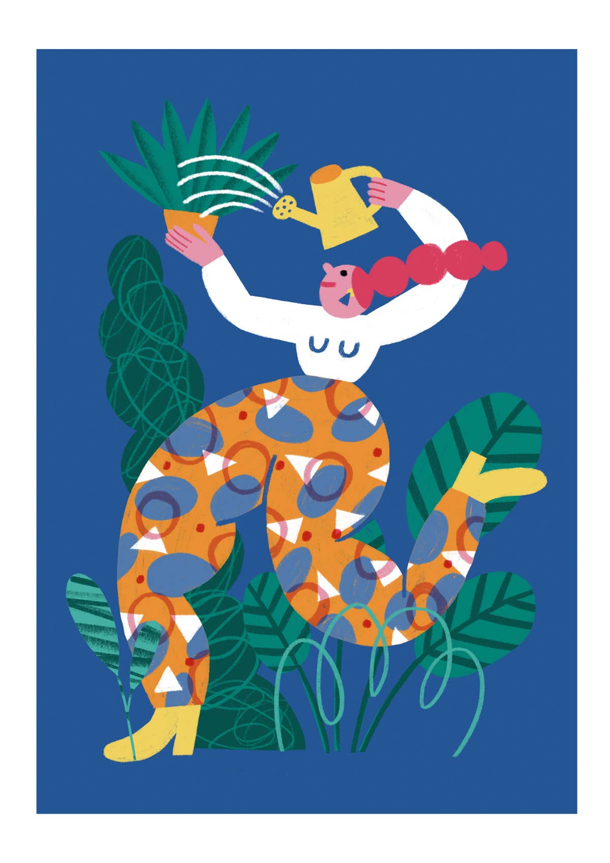 Watering the Plants print