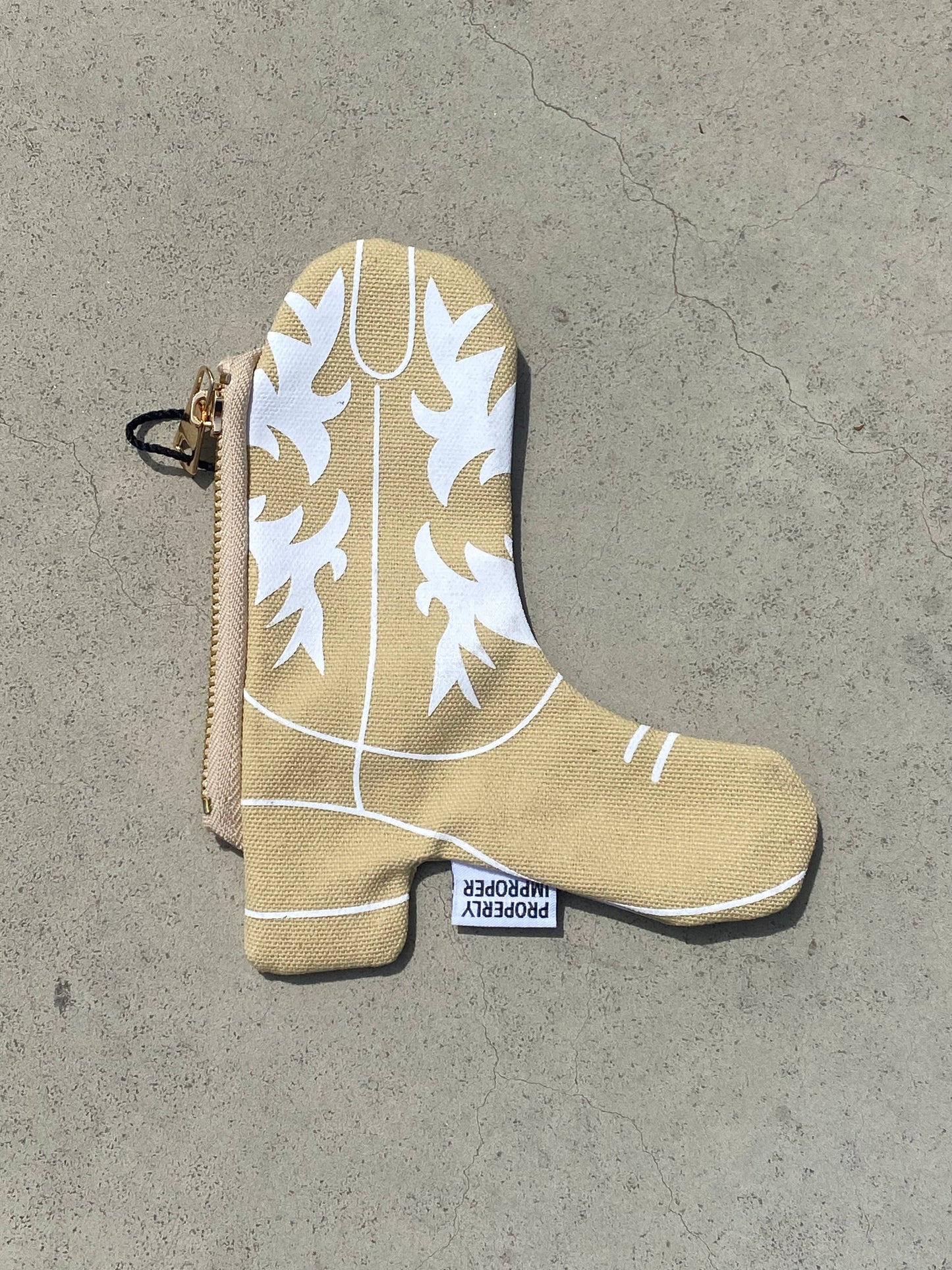 Cowgirl Boot Coin Holder Pouch