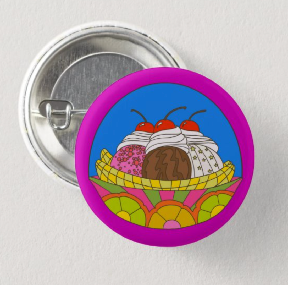 Banana Split Button