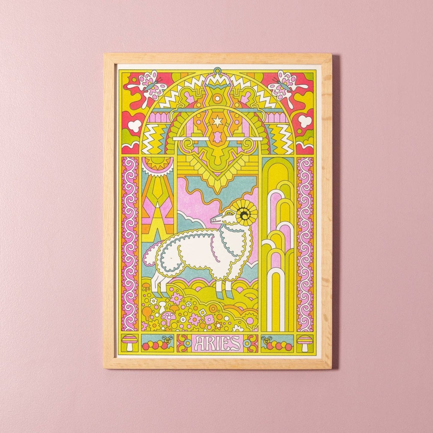 Aries Astrology print