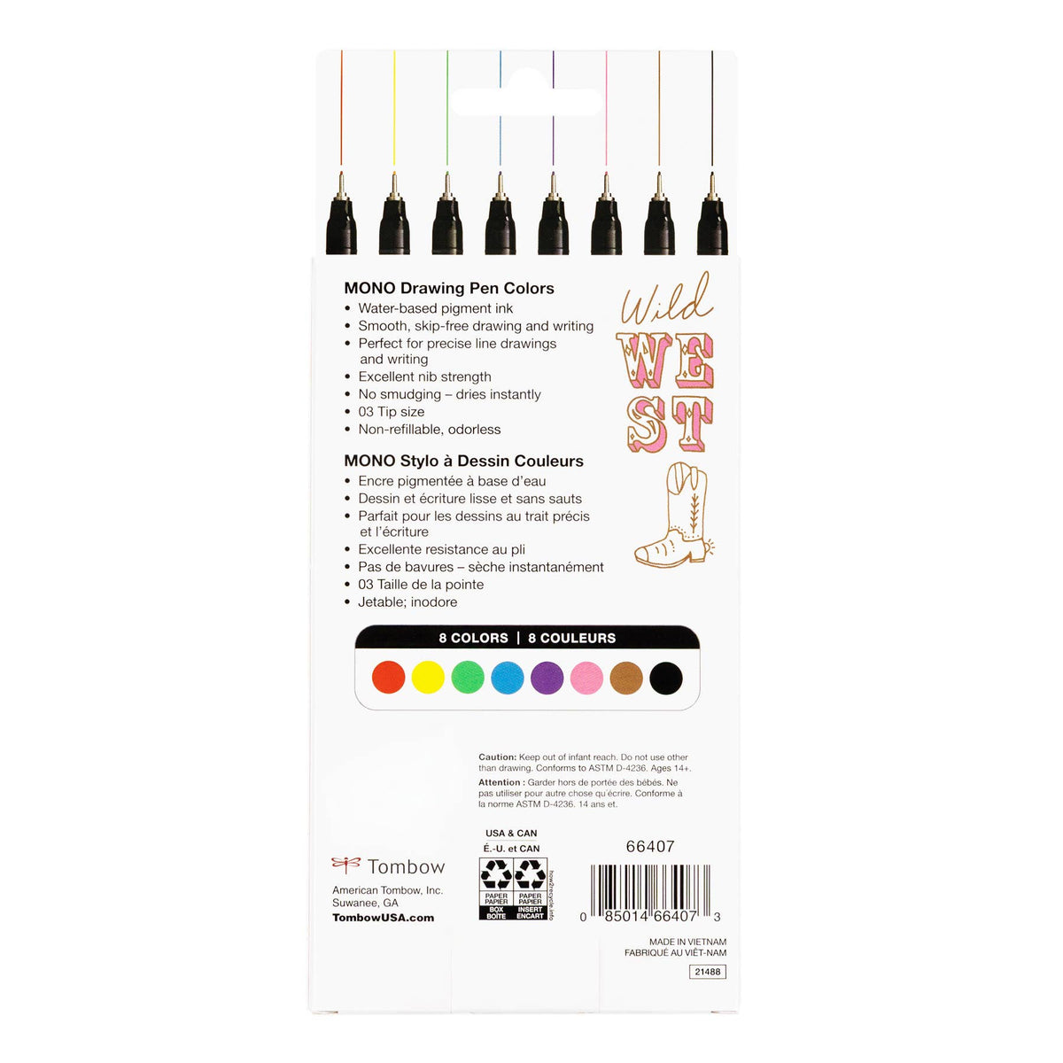 MONO Drawing Pen Colors Set