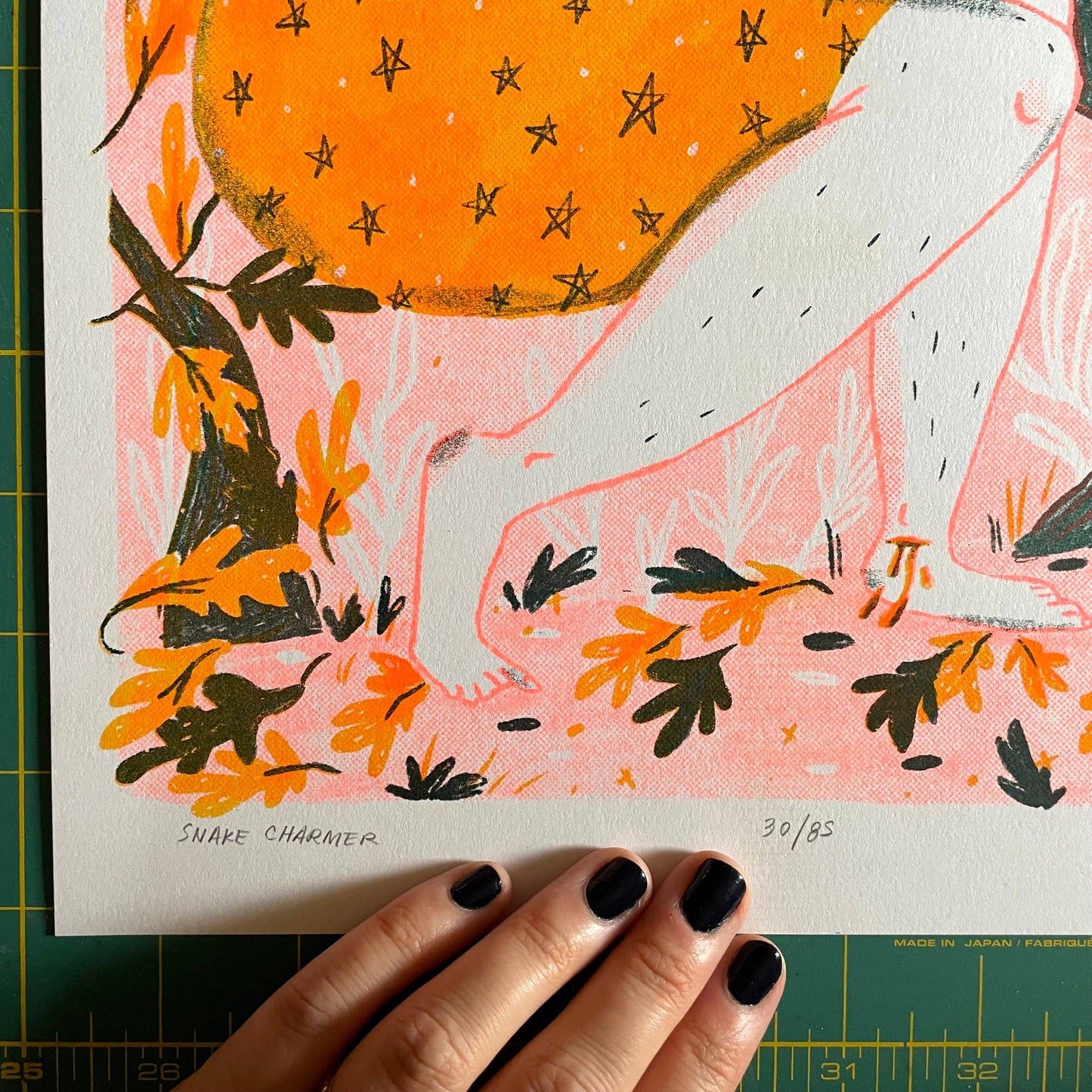 Snake Charmer print
