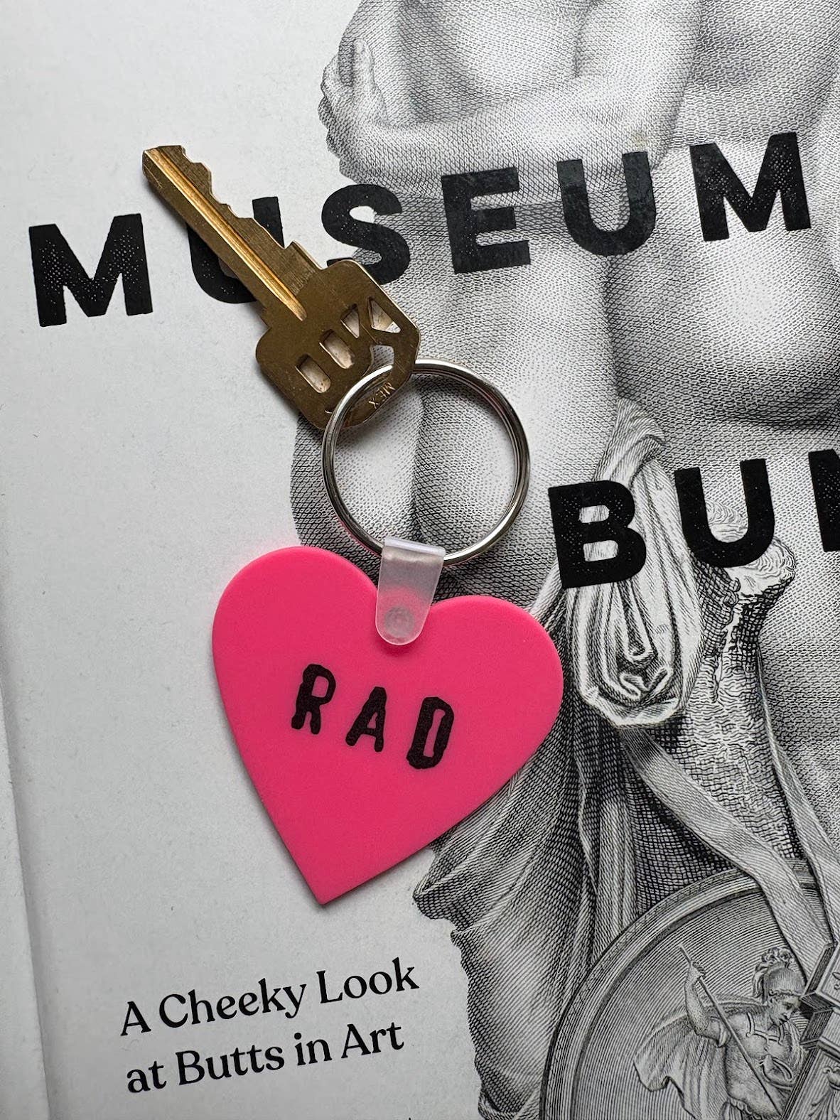 I Love Butts Keychain