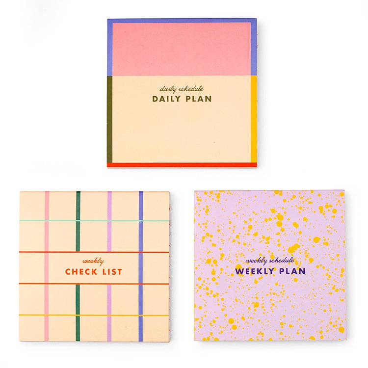 Inkerie Sticky Note Memo Pads Set