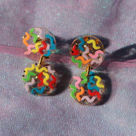 Party Streamers Earrings