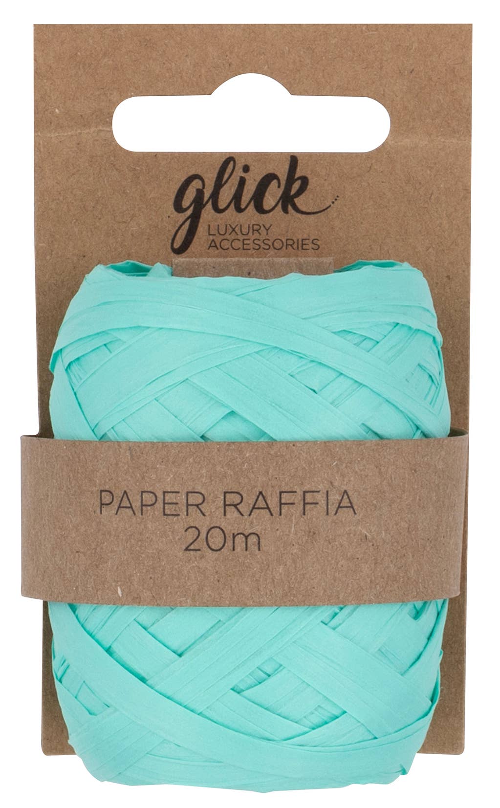 Teal Paper Raffia