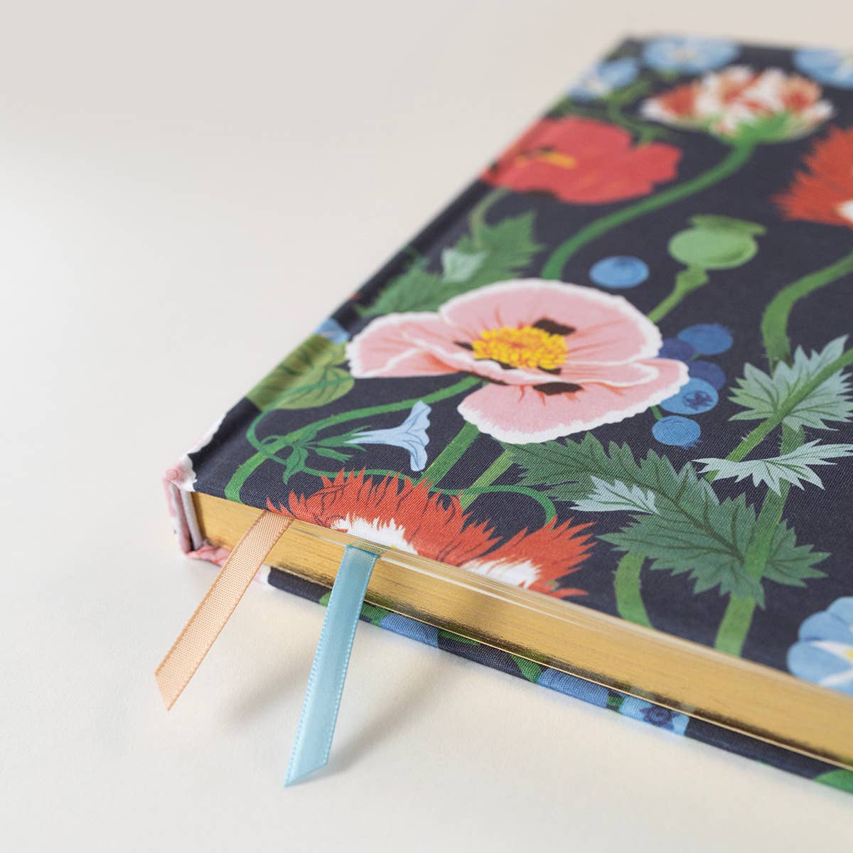 Poppy Garden Linen Bound Journal
