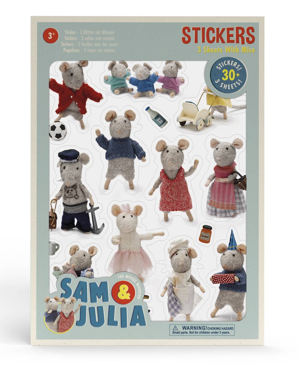 Sam & Julia Sticker Sheets