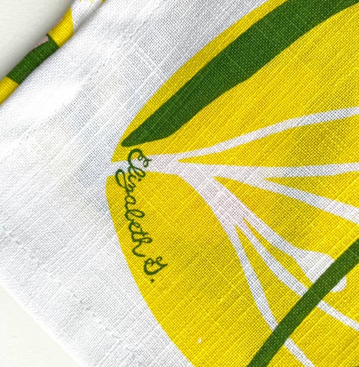Allium Tea Towel
