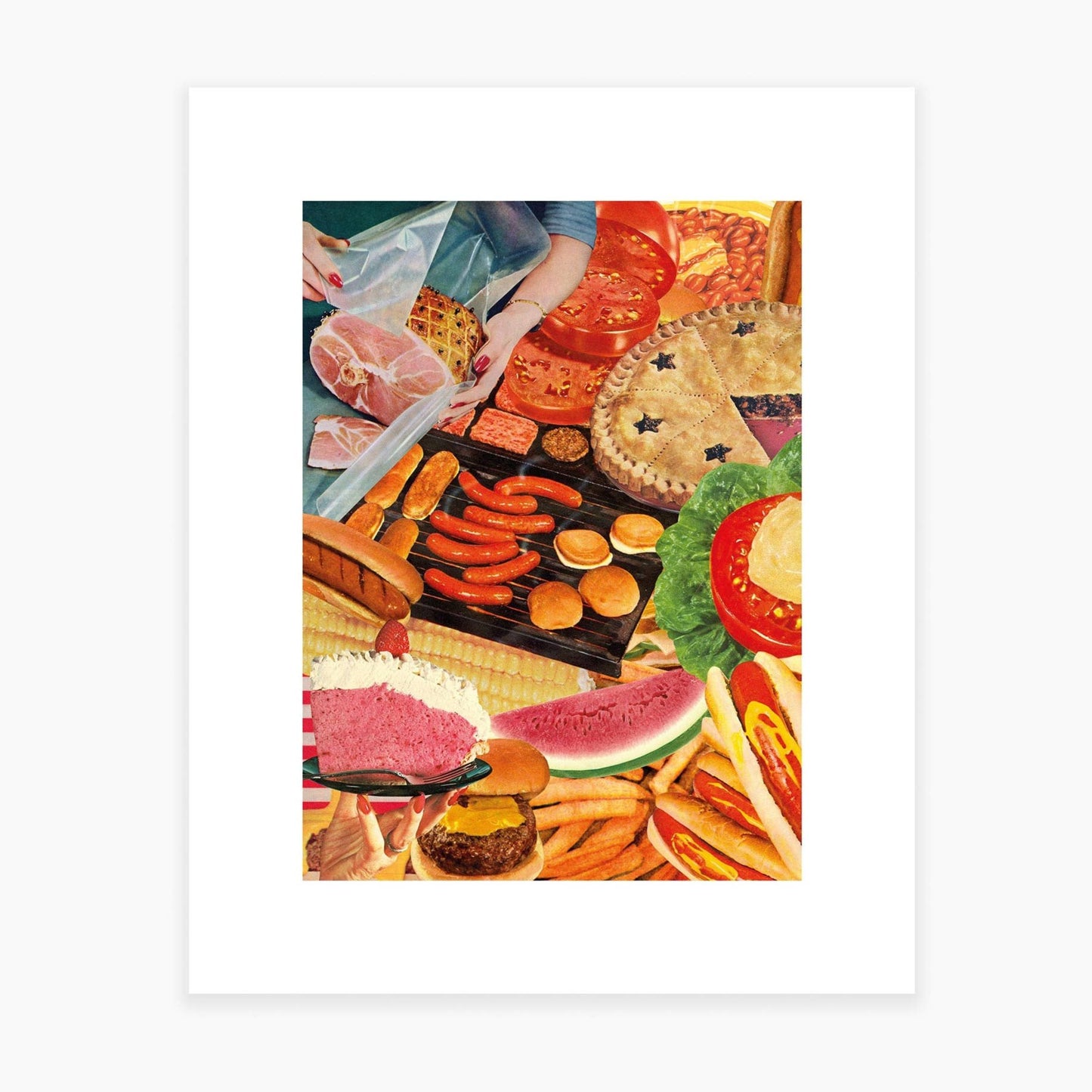 Summer BBQ print