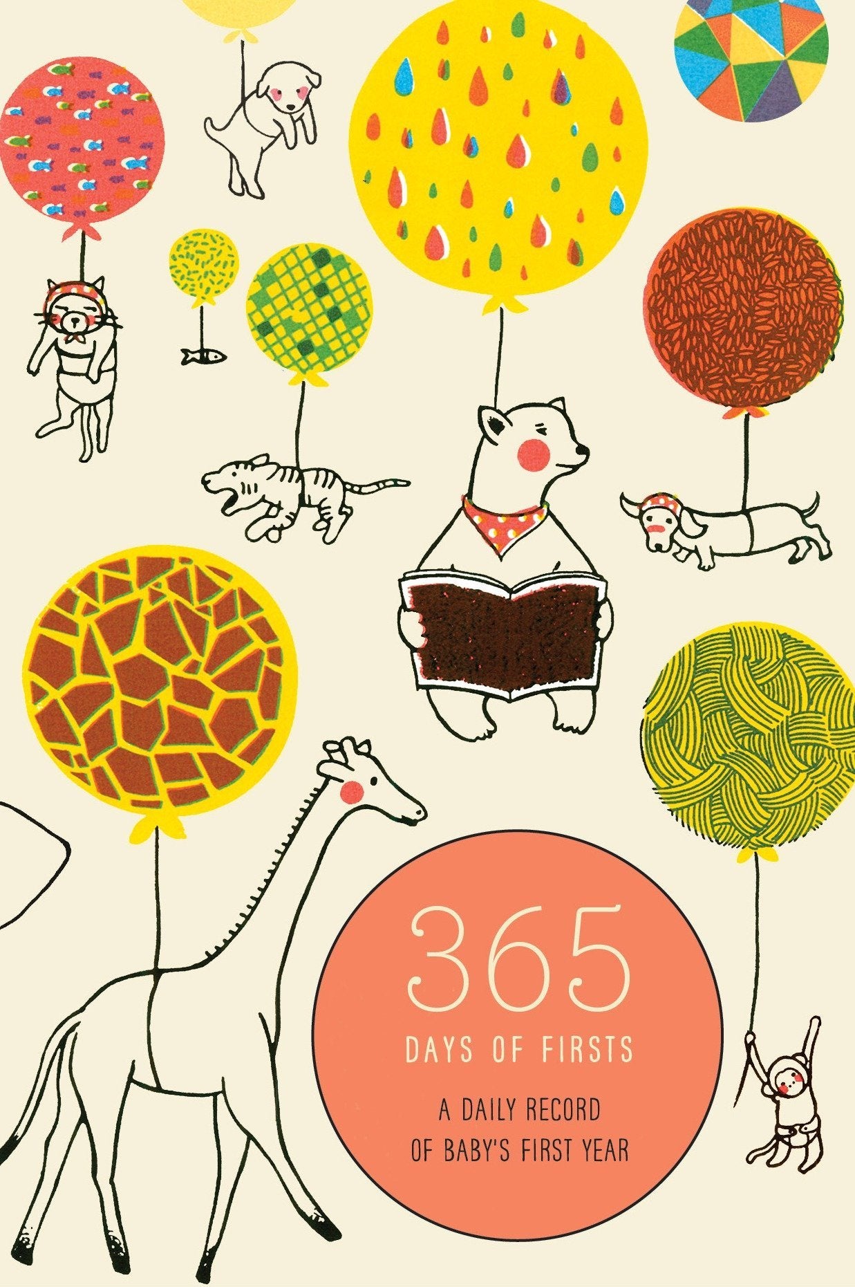 365 Days of Firsts : A Daily Record of Baby's First Year