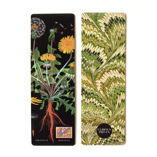 Dandelion Double-Sided Bookmark