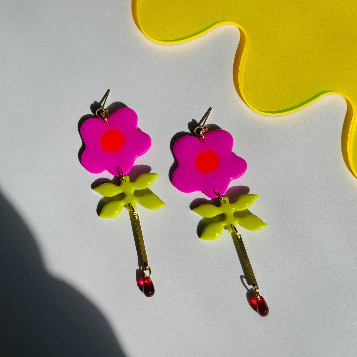 Flower Droplets Earrings