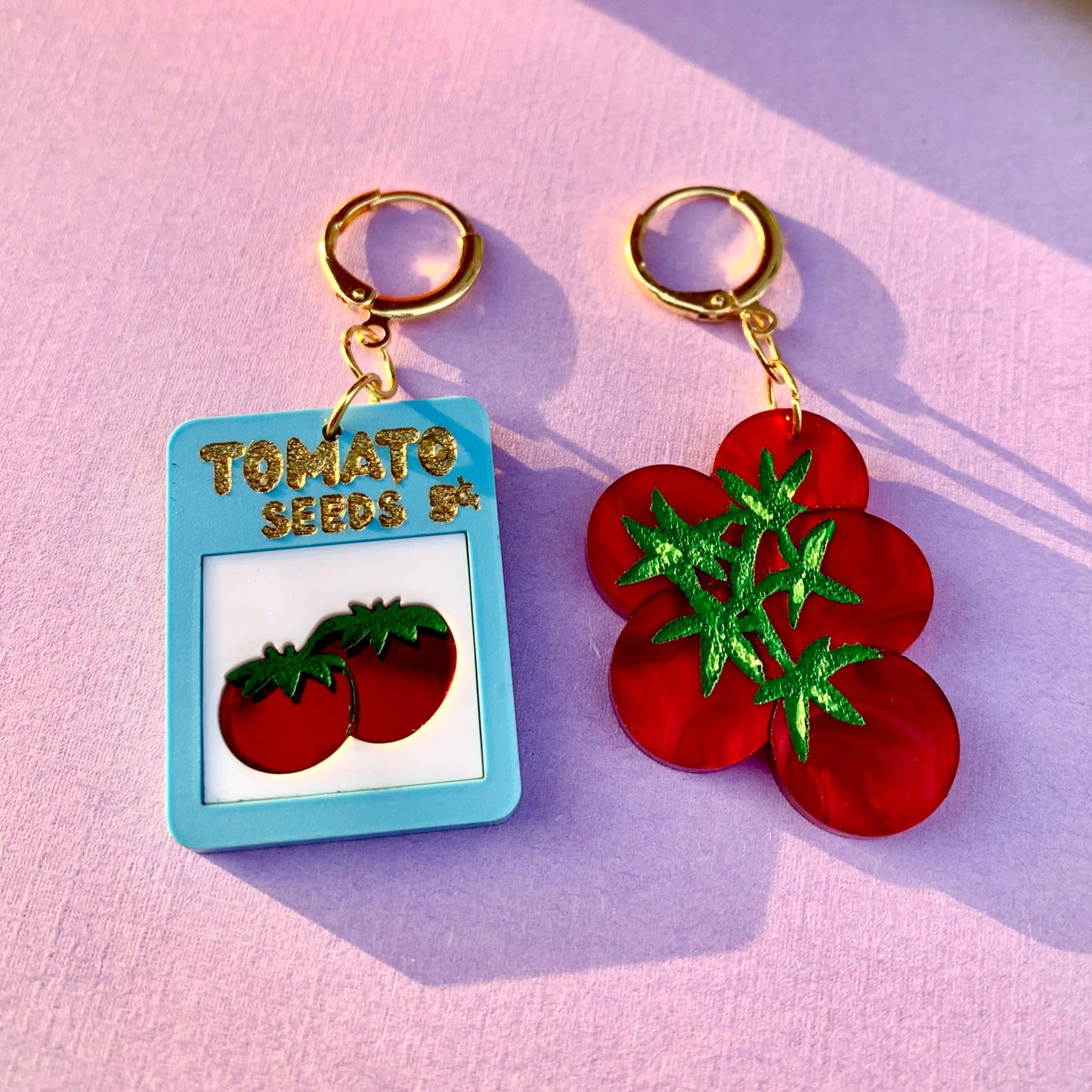 Tomato Seeds Earrings